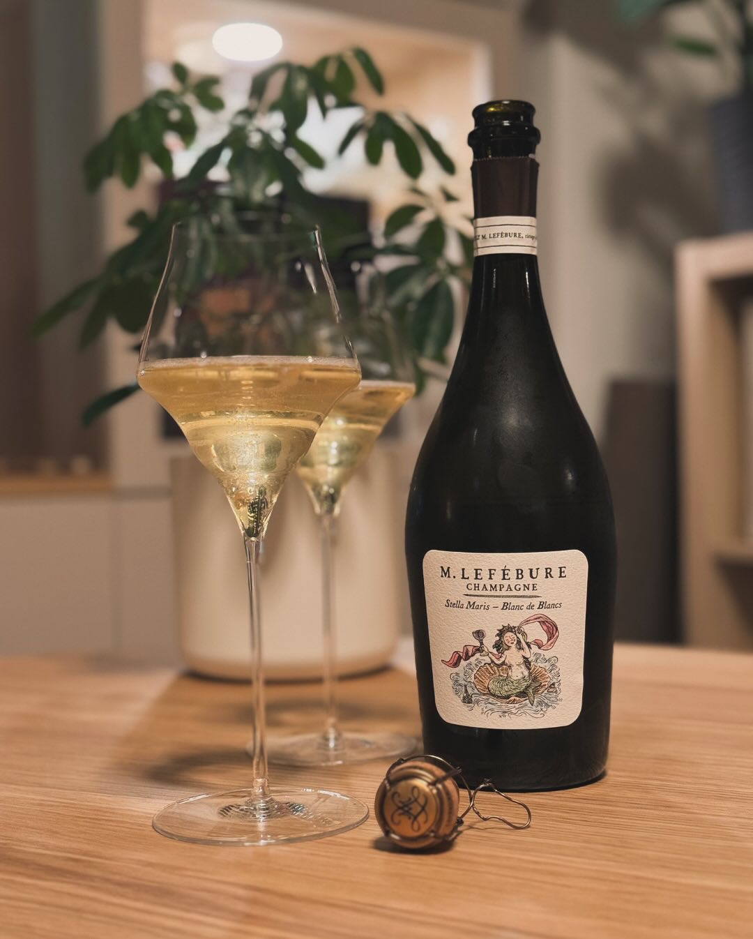 Manchmal erzählt ein Etikett genauso viel wie der Champagner selbst – und beim @maisonlefebure – Stella Maris Blanc de Blancs lohnt sich ein genauer Blick. 🌊 Stella Maris – „St… (1)