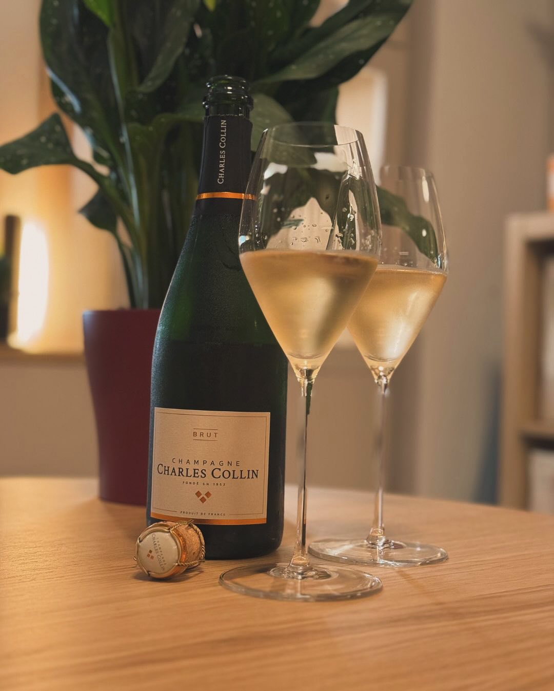 Gestern Abend, nichts Produktives vor. Sofa, Serie, Ruhe. Und dazu: ein Glas Champagne - @champagne_charlescollin – Brut. 📝 Kurz und knapp zum Champagner: 🍇 Assemblage: 80 % P… (6)