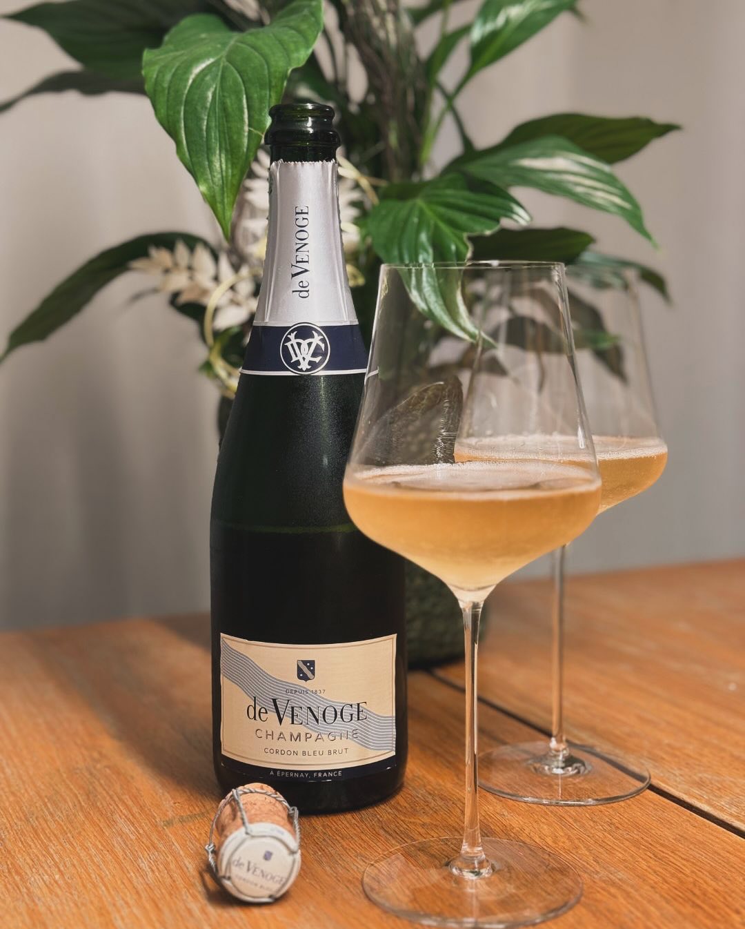 Wurstsalat & Champagner. Warum nicht? 🥒🥩🥂 Gestern Abend einfach mal ganz klassisch: fein geschnittener Wurstsalat mit Essig, Öl, roten Zwiebeln – und dazu der @champagnede… (3)