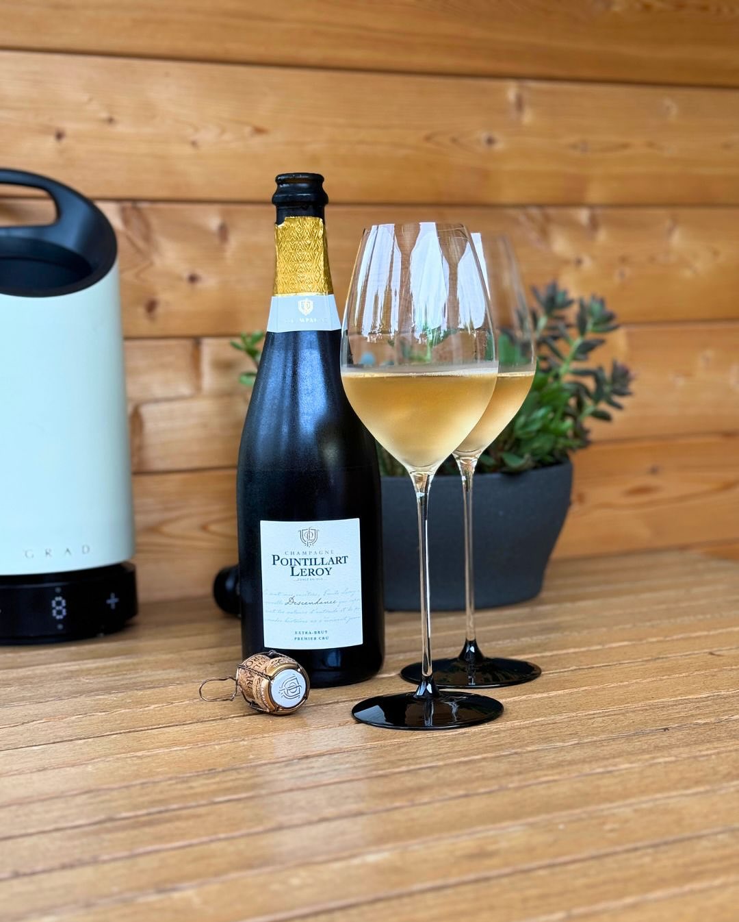 Gestern der Descendance - Brut, heute der Descendance - Extra Brut von @champagne.pointillart.leroy – und ich muss sagen: Die 2 g/l Dosage machen genau den Unterschied, den ich … (3)