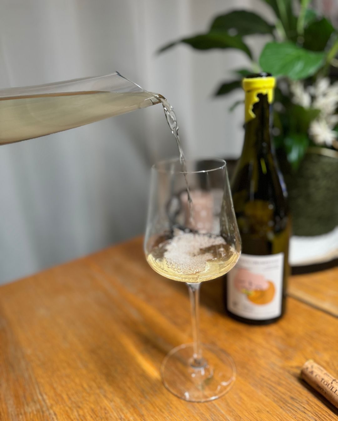Kein Champagner. Aber aus der Champagne. Gestern Abend stand mal ein Exkurs an: ein Coteaux Champenois – also ein stiller Wein aus der Champagne. Gekeltert von @champagneaetctou… (4)