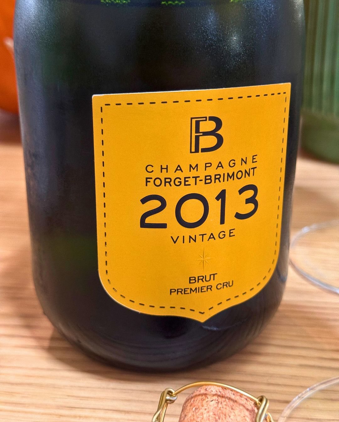Für gestern Abend hatte ich den @champagne_forget_brimont – Vintage 2013 rausgesucht. Eine Flasche, die ich zweimal im Keller habe, aber bisher noch nicht kannte. Daher die Idee… (6)