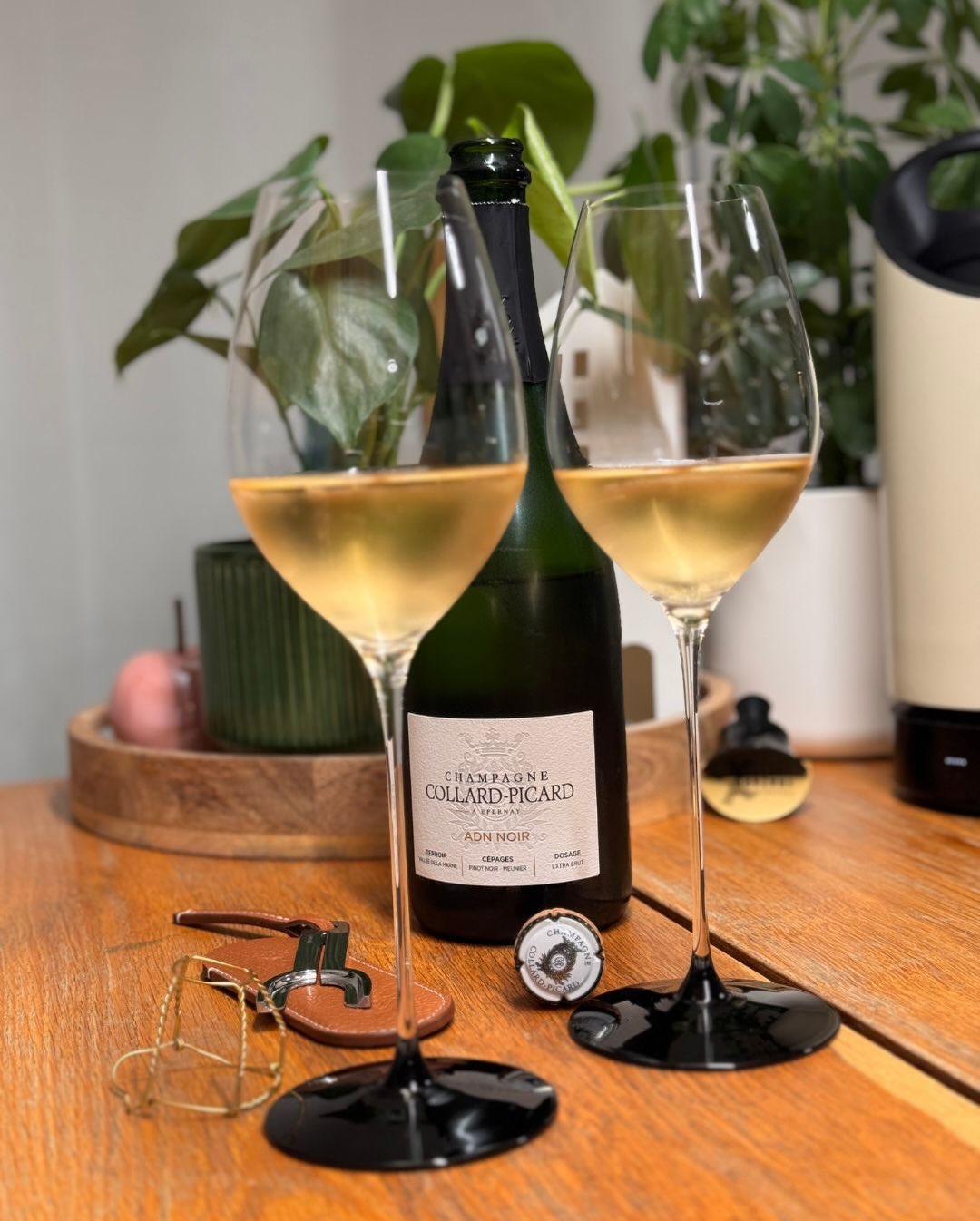 Gestern habe ich die erste Flasche von @champagnecollardpicard probiert – und zwar den ADN Noir. Ein Blanc de Noirs aus 50 % Meunier und 50 % Pinot Noir, spontanvergoren und kom… (7)