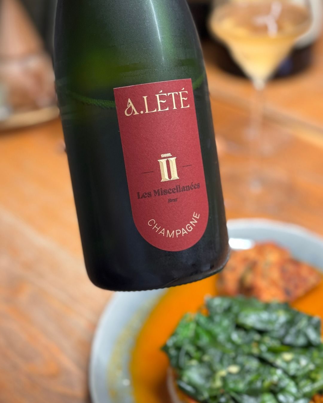 Am 27.12. gab es Reste vom Weihnachtstruthahn mit Reis, Spinat und den letzten Knödeln – alles zusammen als Curry. Dazu habe ich mir bewusst noch einmal den @champagnealete – nu… (7)