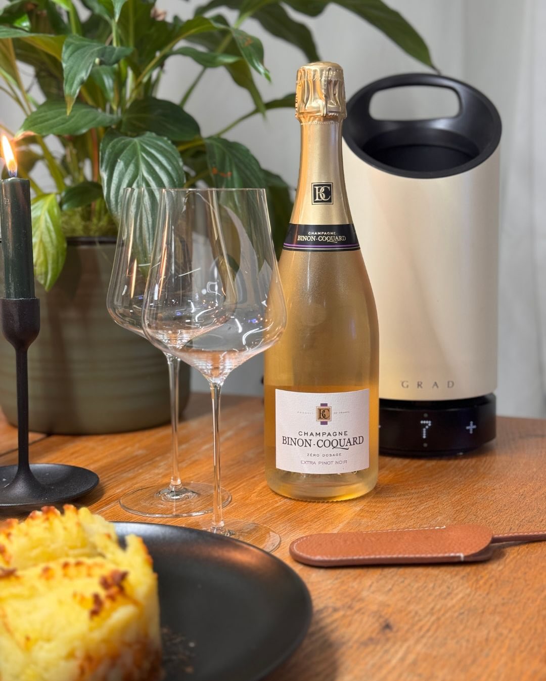 Wir kochen gut aber oft bodenständig und wenn ich dann das perfekte Pairing gefunden habe, bin ich immer wieder überrascht, wie gut Champagner hier passt. Gestern wieder bewiese… (3)
