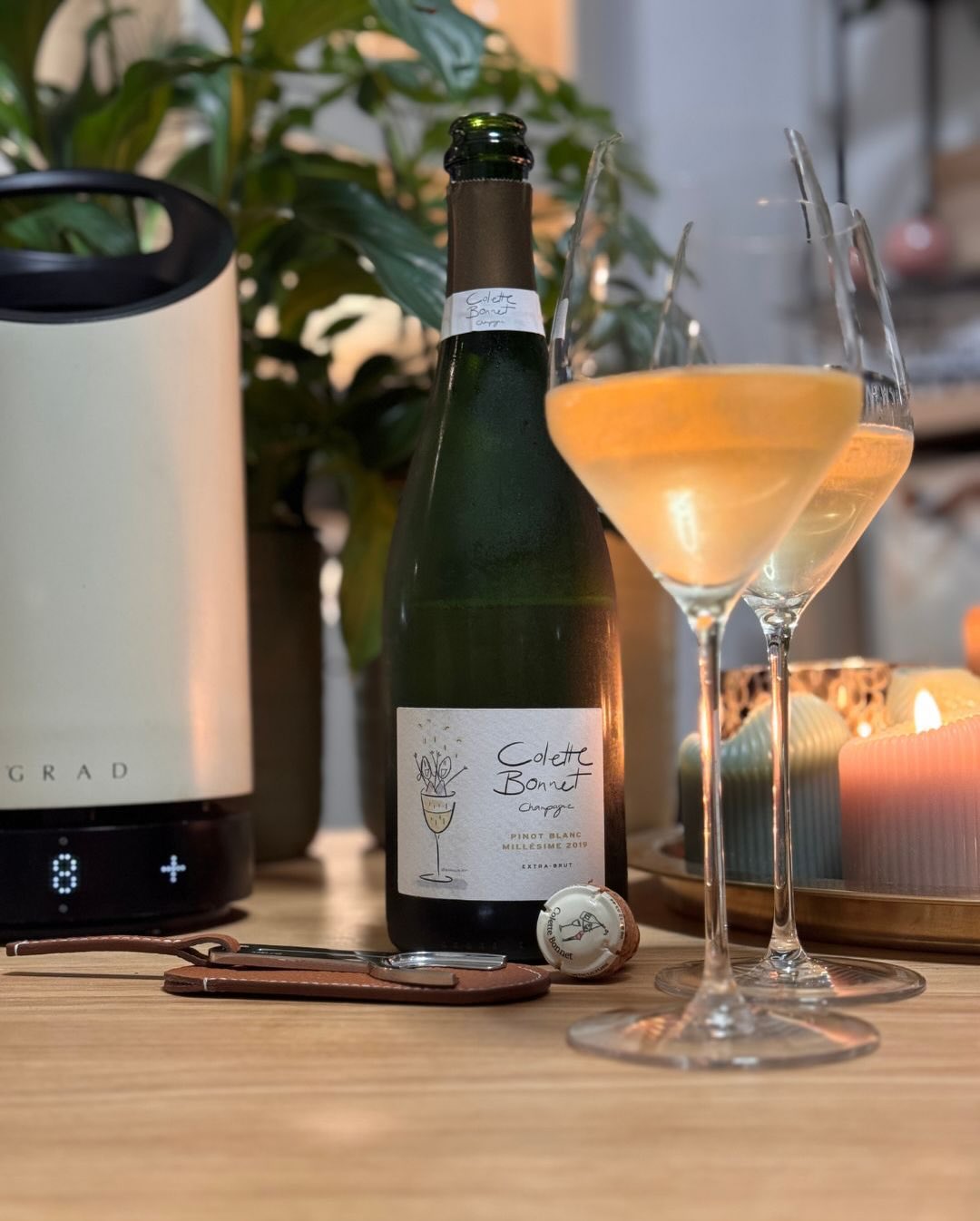 Als ich letzten Herbst die erste Flasche von @champagnecolettebonnet geöffnet hatte, war mir sofort klar: Davon muss ich alles probieren. Es gibt Weine, bei denen spürt man ab d… (4)