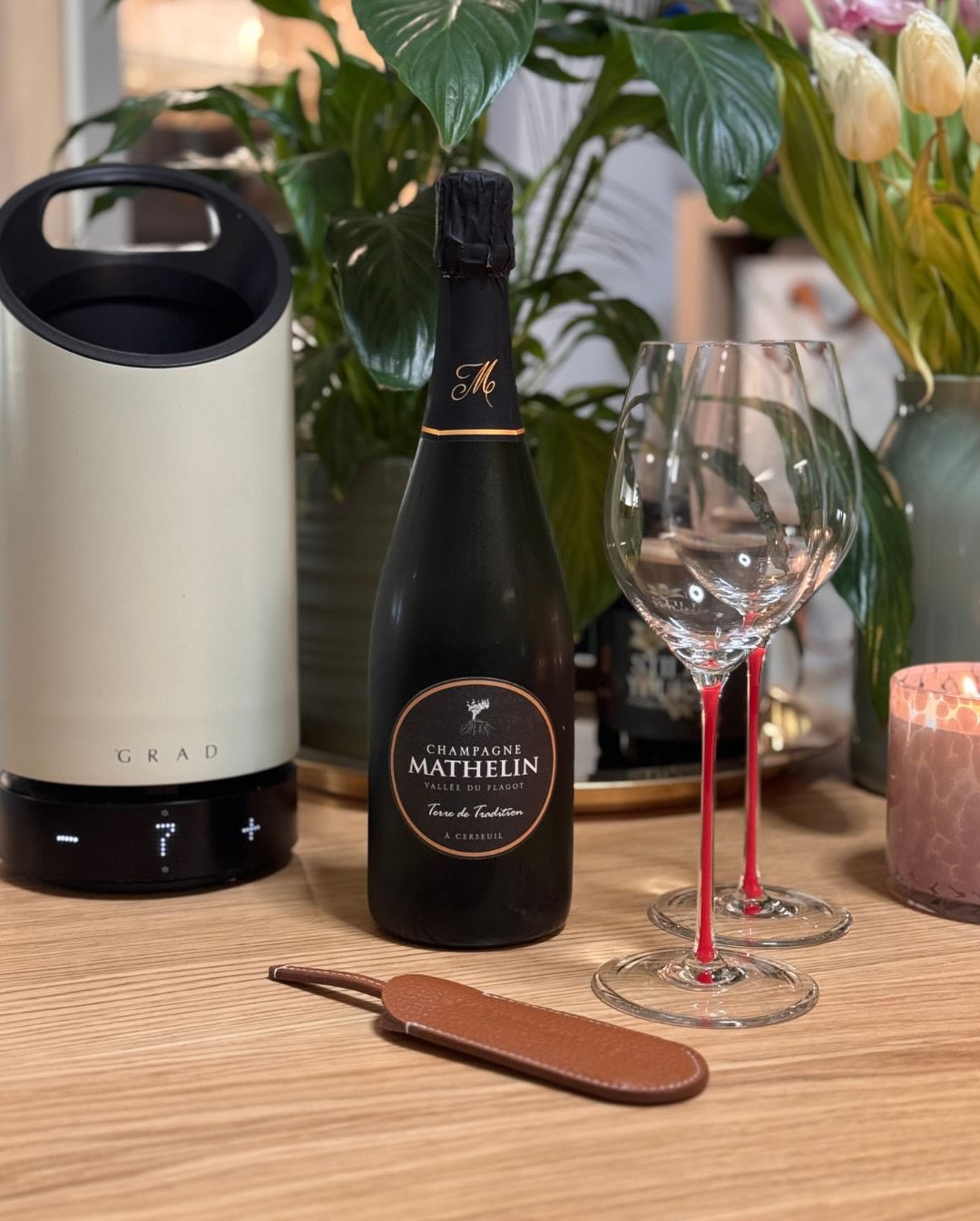 Heute habe ich einen äechter Klassiker aus dem Herzen der Marne geöffnet, der seinem Namen alle Ehre macht: Den „Terre de Tradition“ Brut von @champagne_mathelin . Das familieng… (3)