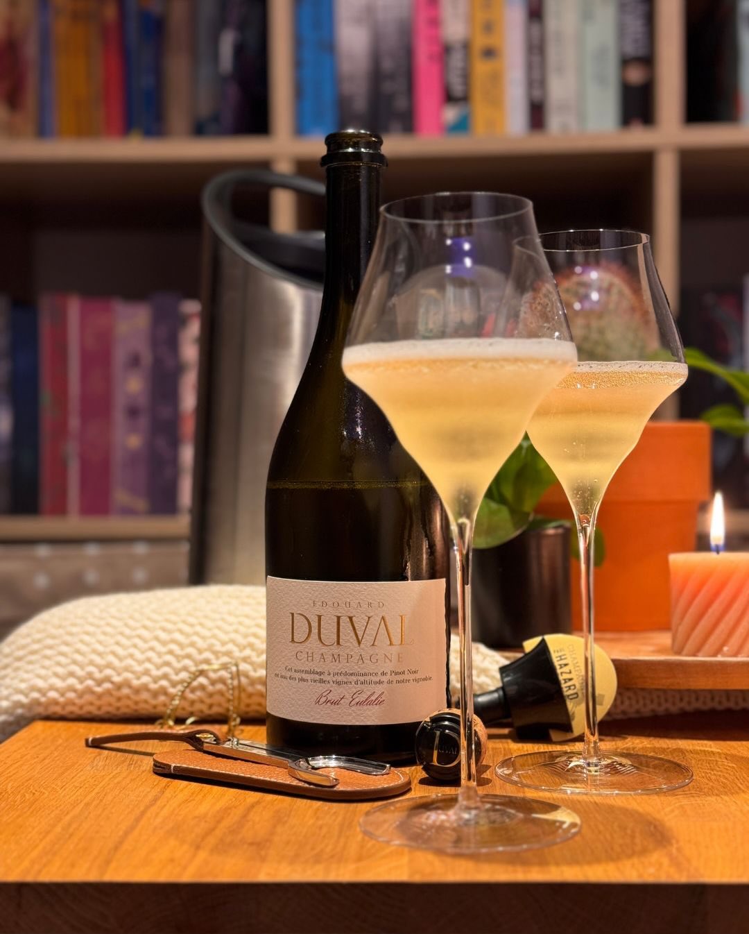Manchmal verbergen sich hinter schlichten Etiketten die spannendsten Geschichten, wie zum Beispiel hier beim @champagne_edouard_duval – Brut d’Eulalie. 🥂✨ Man darf ihn nicht mi… (1)