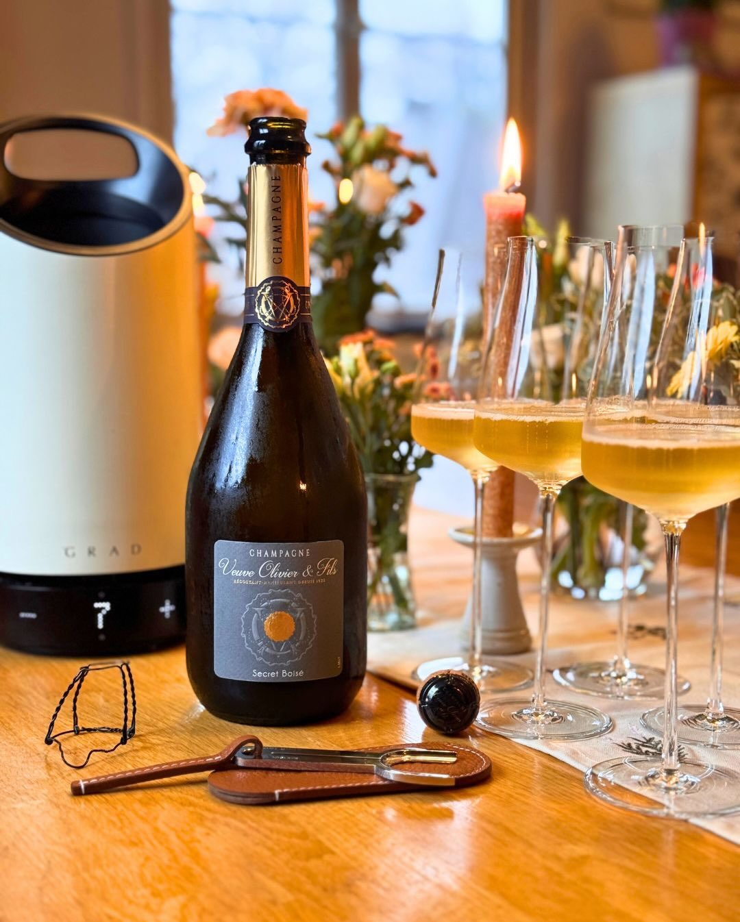 Am Wochenende gab es einen 60er zu feiern und natürlich habe ich mich um die Begleitung mit Champagner gekümmert. Geplant war ein Menü, welches direkt vom Privatkoch (danke an @… (1)