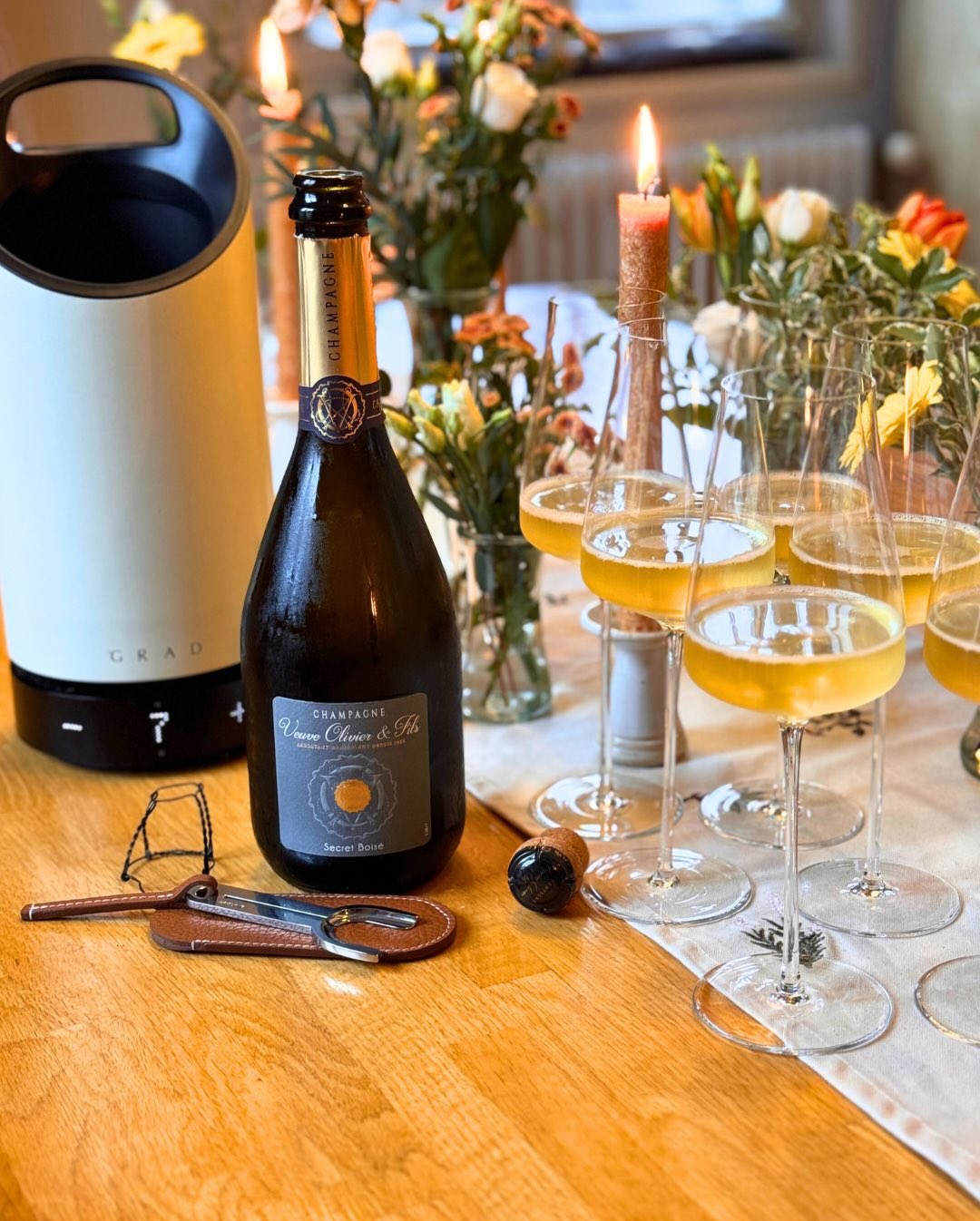 Am Wochenende gab es einen 60er zu feiern und natürlich habe ich mich um die Begleitung mit Champagner gekümmert. Geplant war ein Menü, welches direkt vom Privatkoch (danke an @… (7)