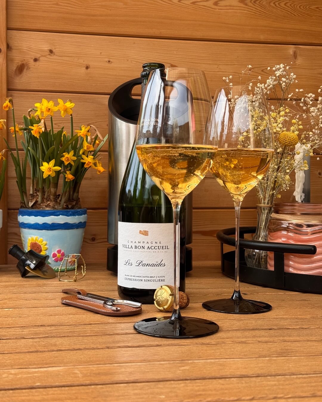 Eine echte Rarität aus der Vallée de la Marne! 🥂✨ Gestern habe ich eine Flasche geöffnet, die man nicht alle Tage in der Hand hat: Les Danaïdes von @domainevillabonaccueil . Wa… (7)
