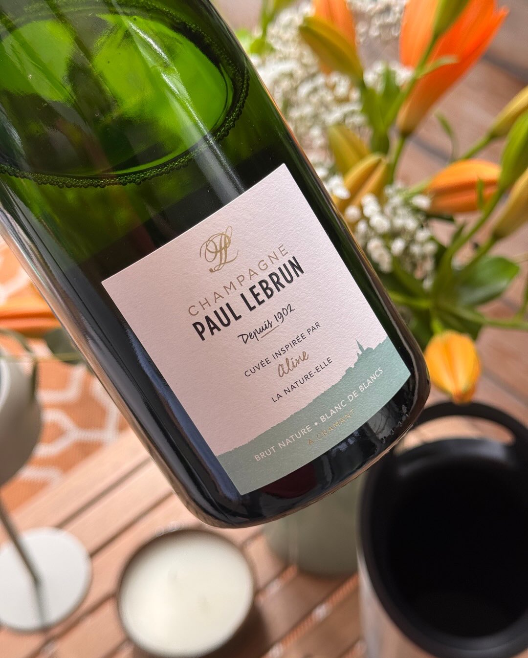 Paul Lebrun nennt seine Cuvée Aline auch „La Nature-Elle“ – ein Wortspiel, das perfekt zum Brut Nature passt. @champagnepaullebrun zeigt hier, was sechs Generationen Erfahrung b… (8)