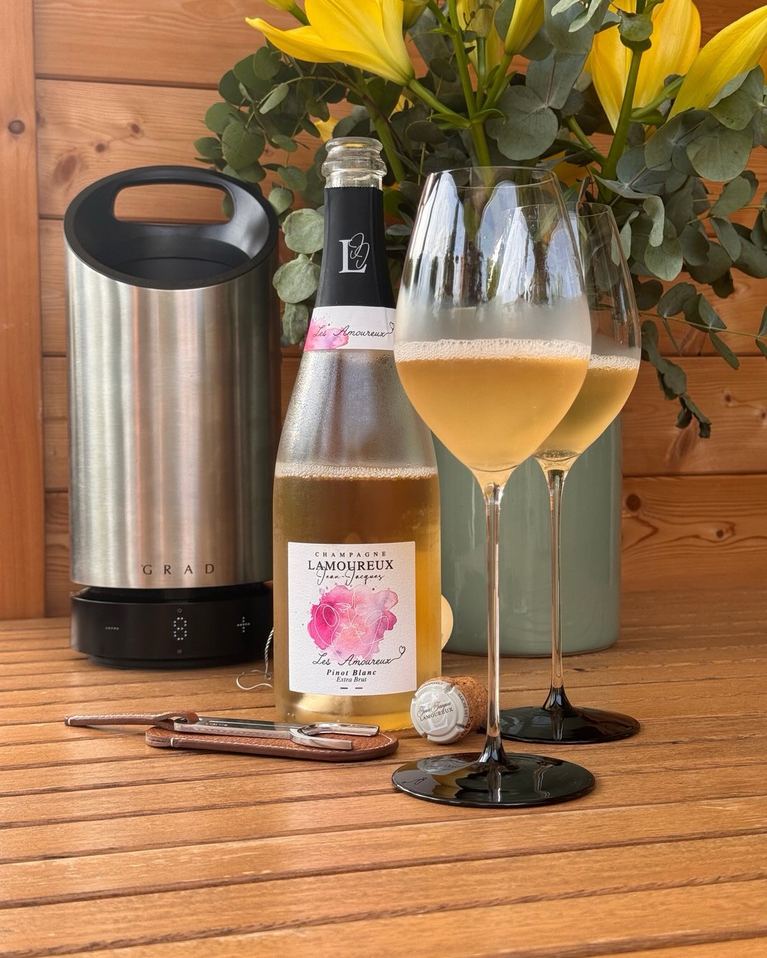 Die meisten Pinot Blanc-Champagner, die ich bisher verkostet habe, waren echte Überraschungen. Kraftvoll, aber mit einer seidigen Eleganz, die man so nicht erwartet. @champagnel… (1)