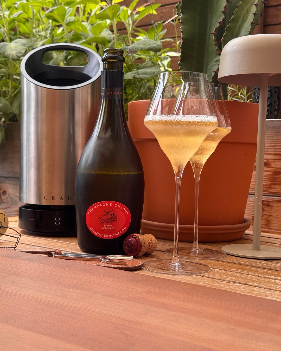 Weiter geht’s mit Teil 2 der Esprit-Chapuy-Reihe: nach dem Chardonnay aus dem Sézannais jetzt der 100% Meunier aus Monthelon dran. Eine echte Rarität, nur 1780 Flaschen. Die Aro… (1)