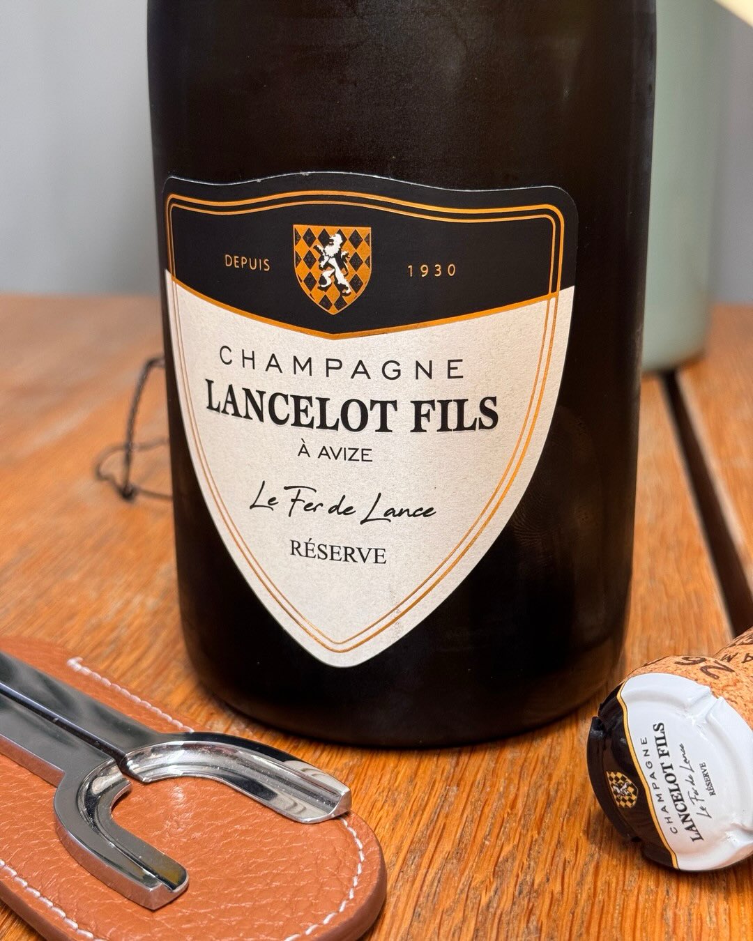 Ein Blanc de Blancs aus Avize mit dem Namen „Le Fer de Lance“ - die Lanzenspitze. Passender könnte der Name nicht sein, denn dieser Champagner zielt präzise ins Schwarze. @champ… (9)