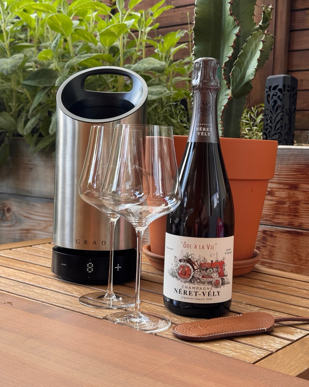 Die Cuvée „Ôde à la Vie“ von @champagneretvely aus Festigny und Vauchamps in der Vallée de la Marne ist allein schon vom Label her wunderschön und ich habe mich auf diese Flasch… (4)