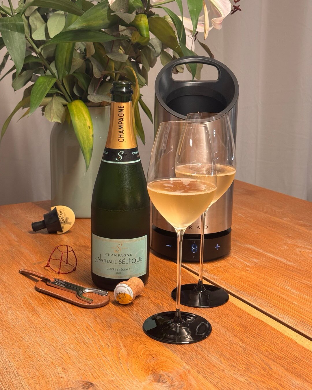 9 g/l Dosage liegt über dem, was ich normalerweise bevorzuge. Und trotzdem hat mich diese Cuvée als Aperitif wirklich überzeug. Die Cuvée Spéciale von @champagnejeanseleque ist … (7)