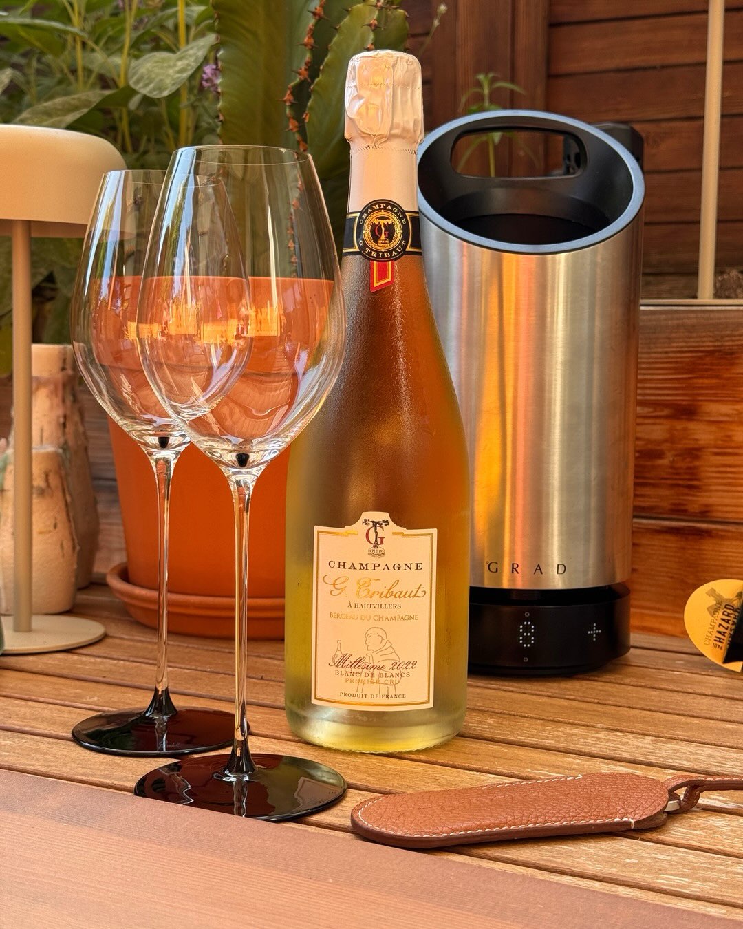 2022 ist ein Jahrgang, der mich überrascht hat. Blanc de Blancs von @champagne_g.tribaut mit Frucht, konzentriert, fast schon saftig. Was ich sagen kann: das 2022 war klimatisch… (3)