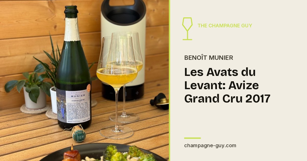 Benoît Munier: Les Avats du Levant: Avize Grand Cru 2017