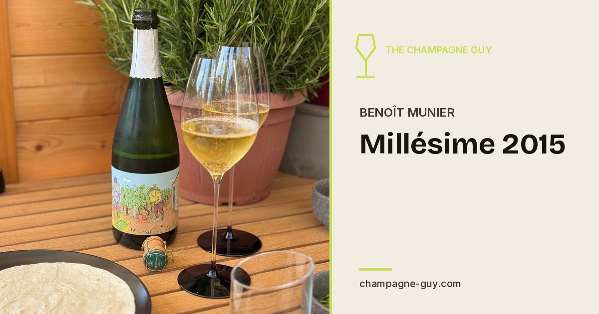 Benoît Munier: Millésime 2015