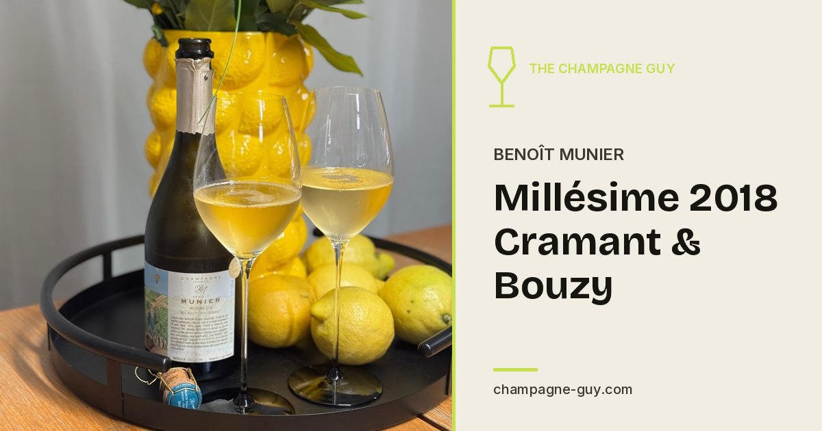 Benoît Munier: Millésime 2018 Cramant & Bouzy