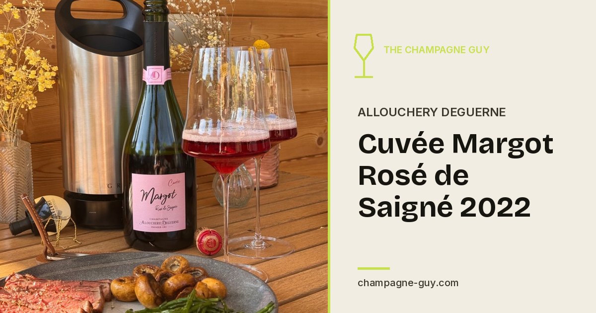 Champagne Allouchery Deguerne: Cuvée Margot Rosé de Saigné 2022