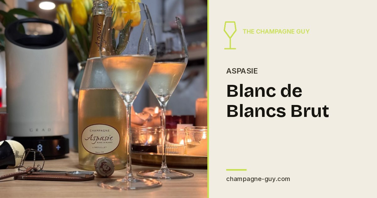 Champagne Aspasie: Blanc de Blancs Brut