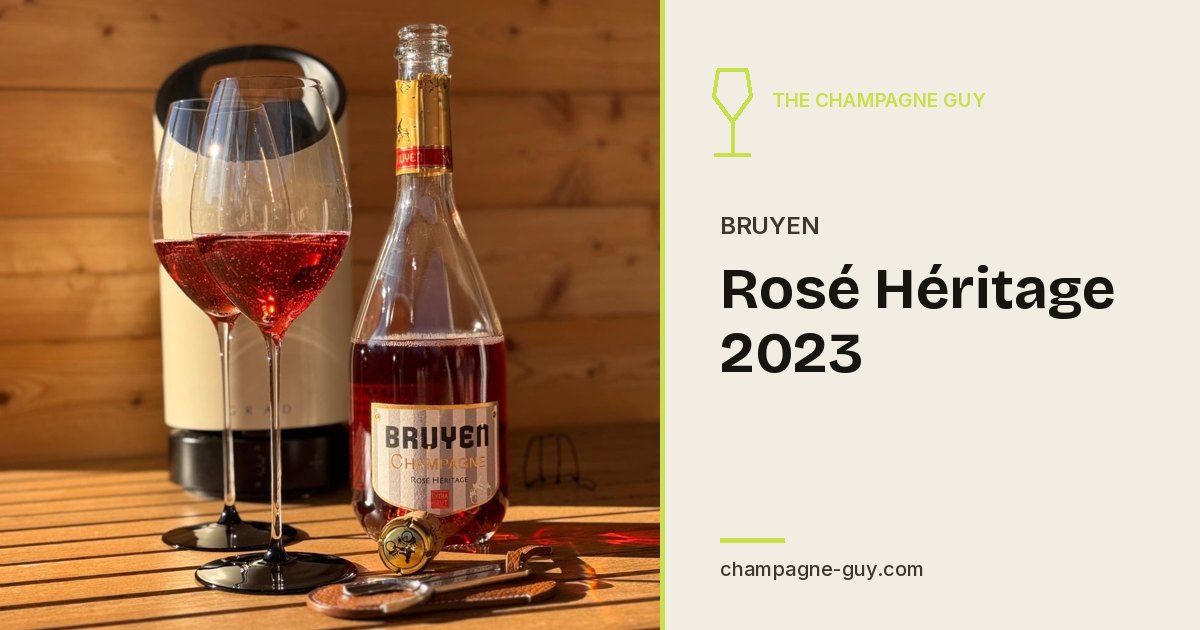 Champagne Bruyen: Rosé Héritage 2023