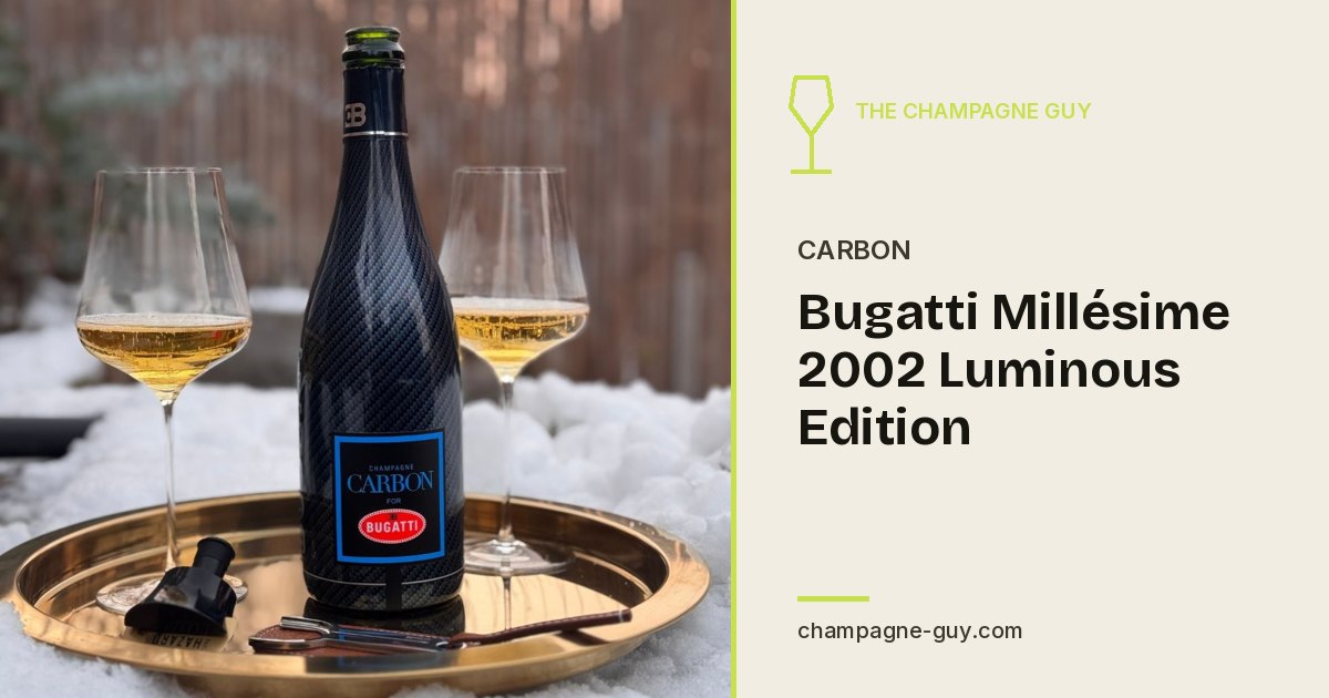 Champagne Carbon: Bugatti Millésime 2002 Luminous Edition