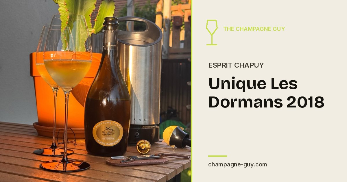 Champagne Esprit Chapuy: Unique Les Dormans 2018