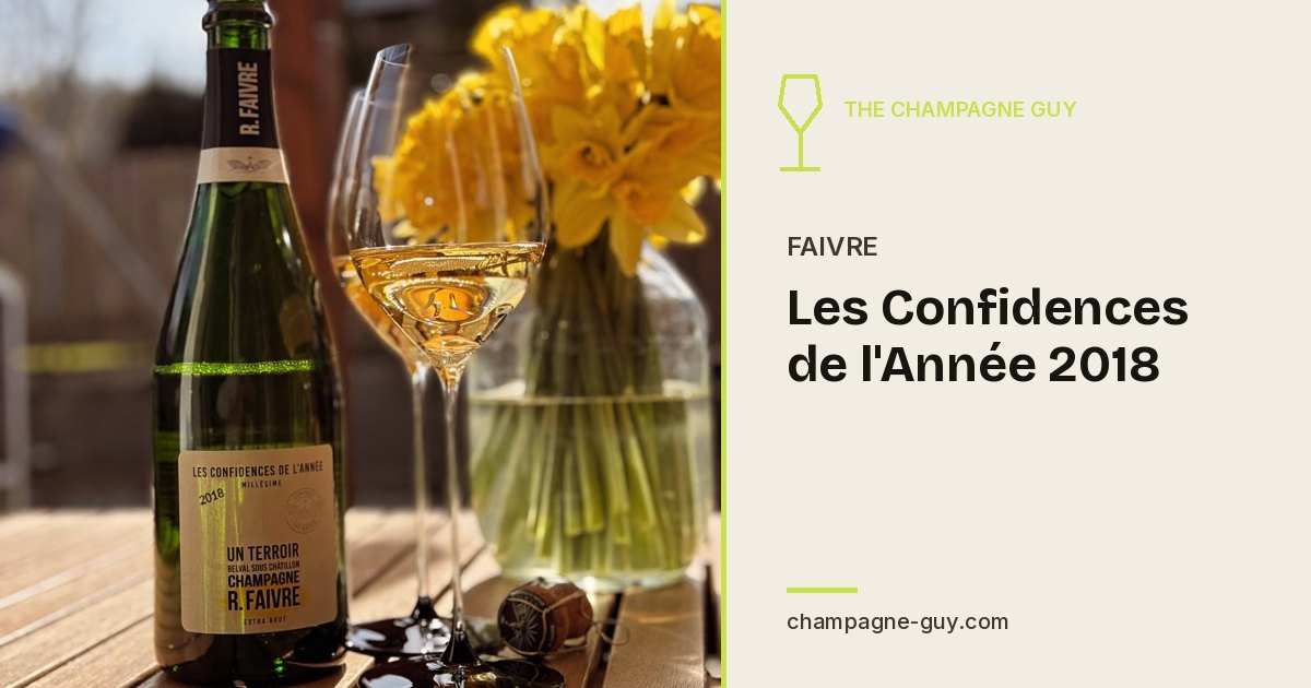 Champagne Faivre: Les Confidences de l'Année 2018
