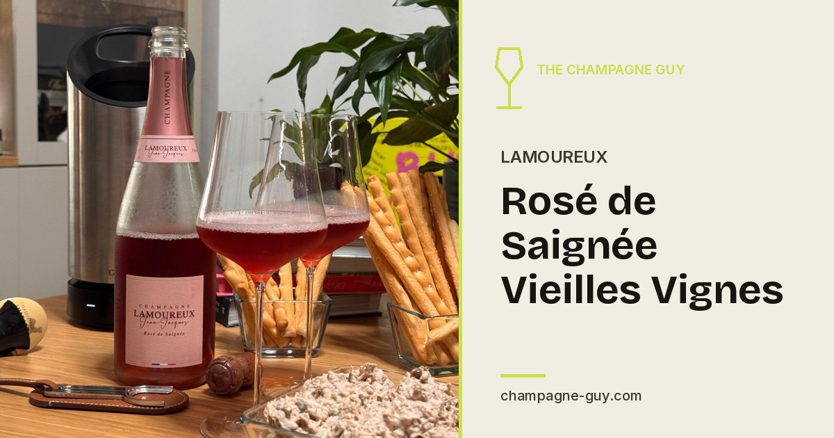 Champagne Lamoureux: Rosé de Saignée Vieilles Vignes