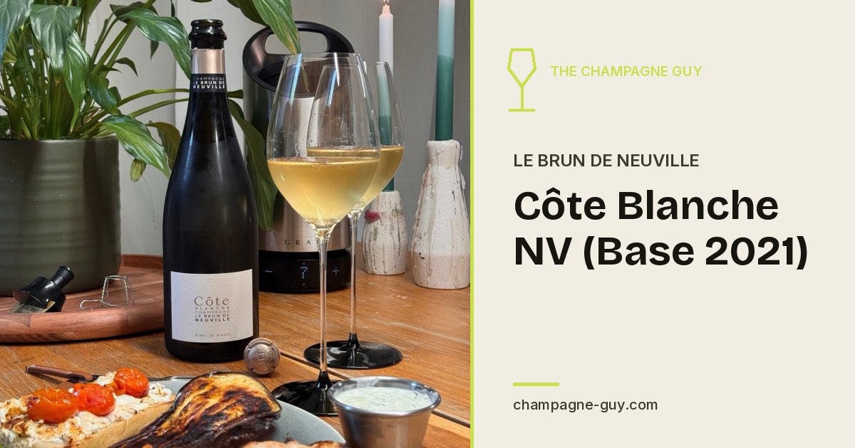 Champagne Le Brun de Neuville: Côte Blanche NV (Base 2021)