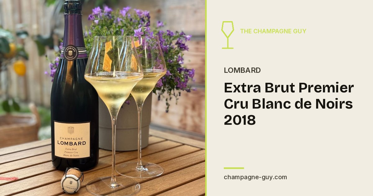 Champagne Lombard: Extra Brut Premier Cru Blanc de Noirs 2018