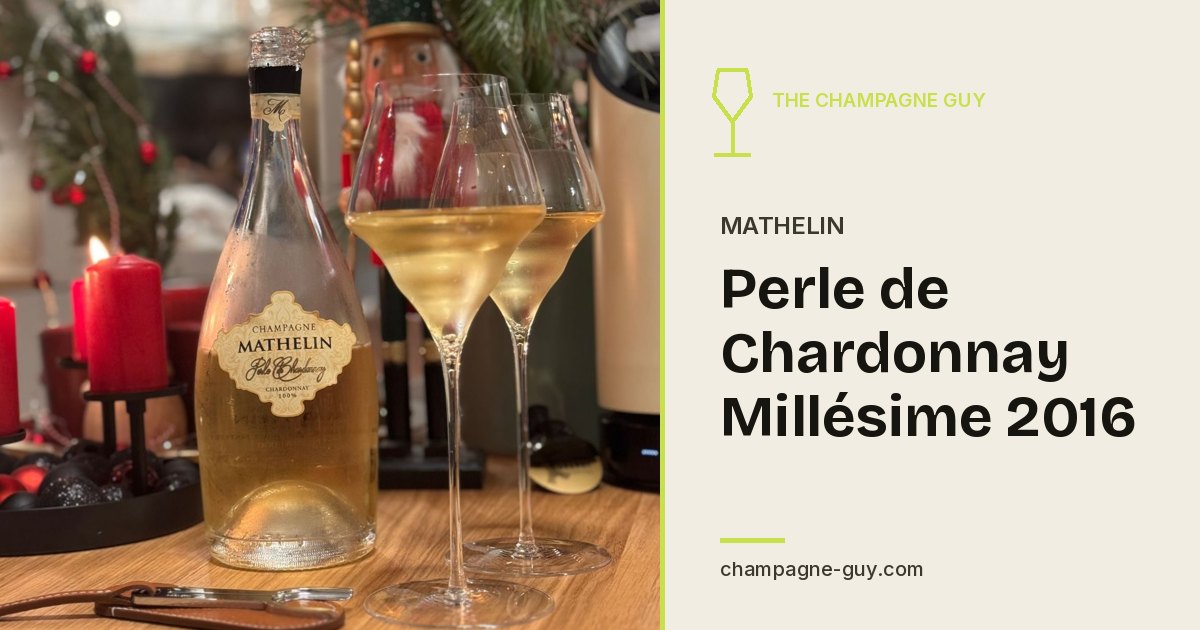 Champagne Mathelin: Perle de Chardonnay Millésime 2016
