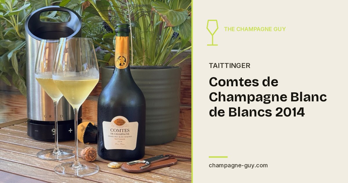 Champagne Taittinger: Comtes de Champagne Blanc de Blancs 2014