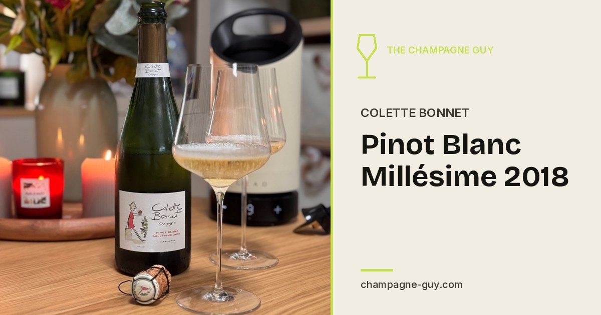 Colette Bonnet: Pinot Blanc Millésime 2018