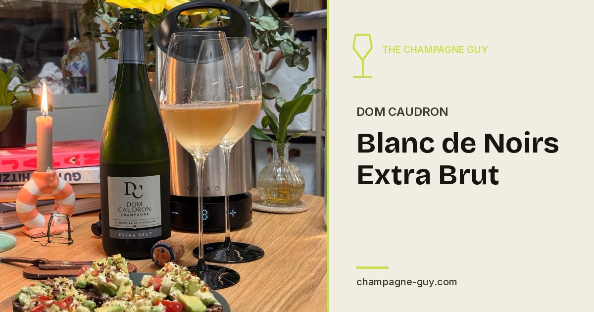 Dom Caudron: Blanc de Noirs Extra Brut