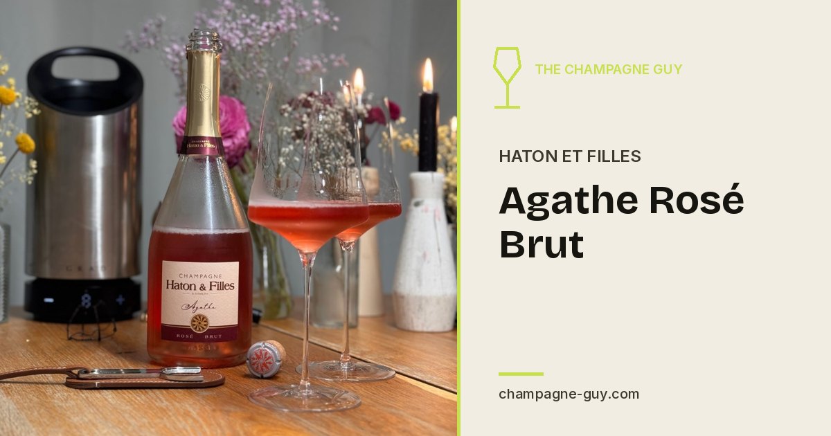 Haton et Filles: Agathe Rosé Brut