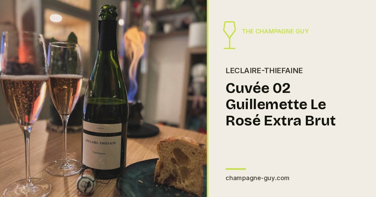 Leclaire-Thiefaine: Cuvée 02 Guillemette Le Rosé Extra Brut