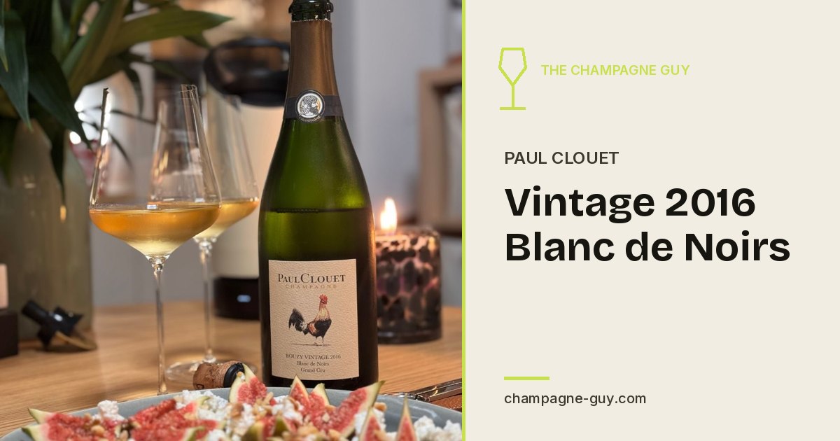 Paul Clouet: Vintage 2016 Blanc de Noirs