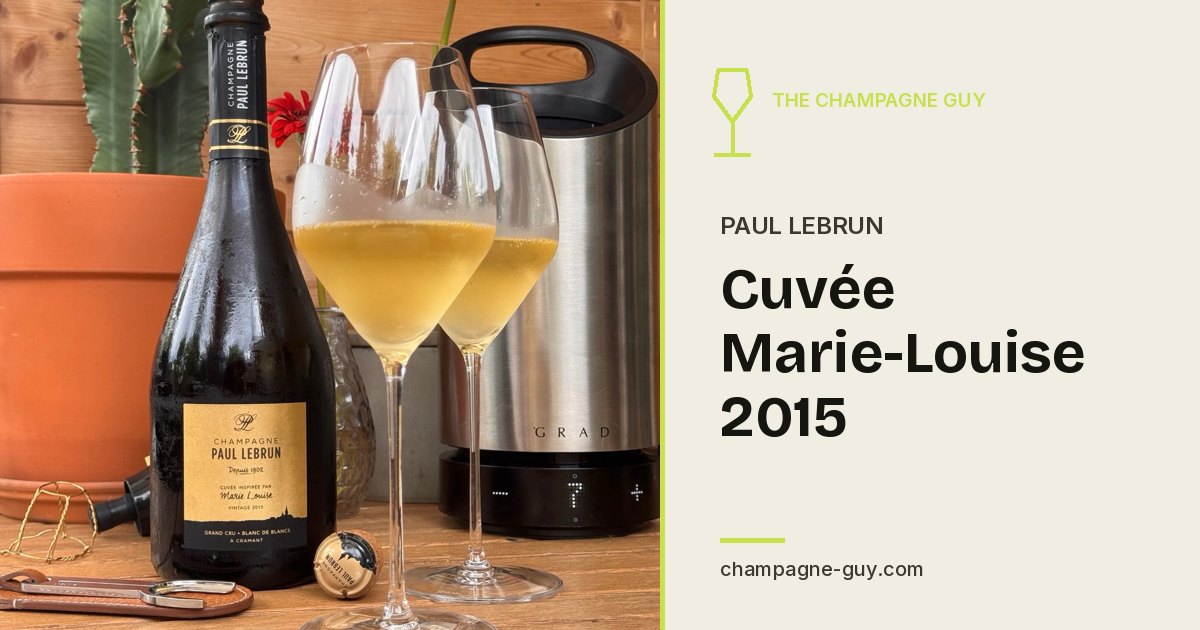 Paul Lebrun: Cuvée Marie-Louise 2015