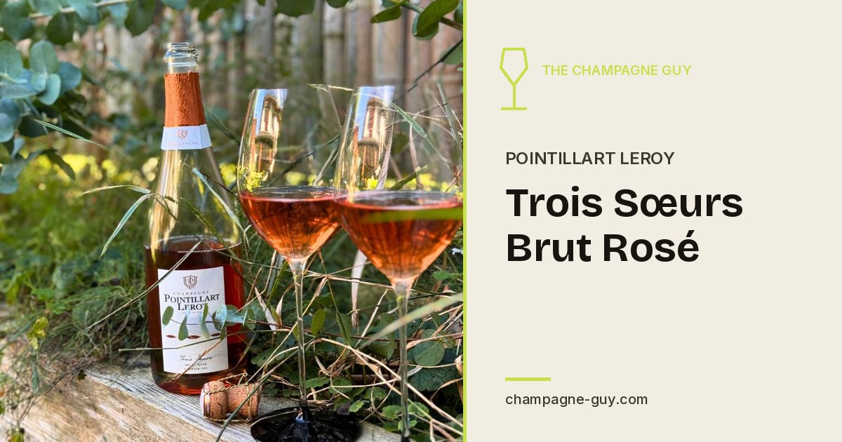 Pointillart Leroy: Trois Sœurs Brut Rosé