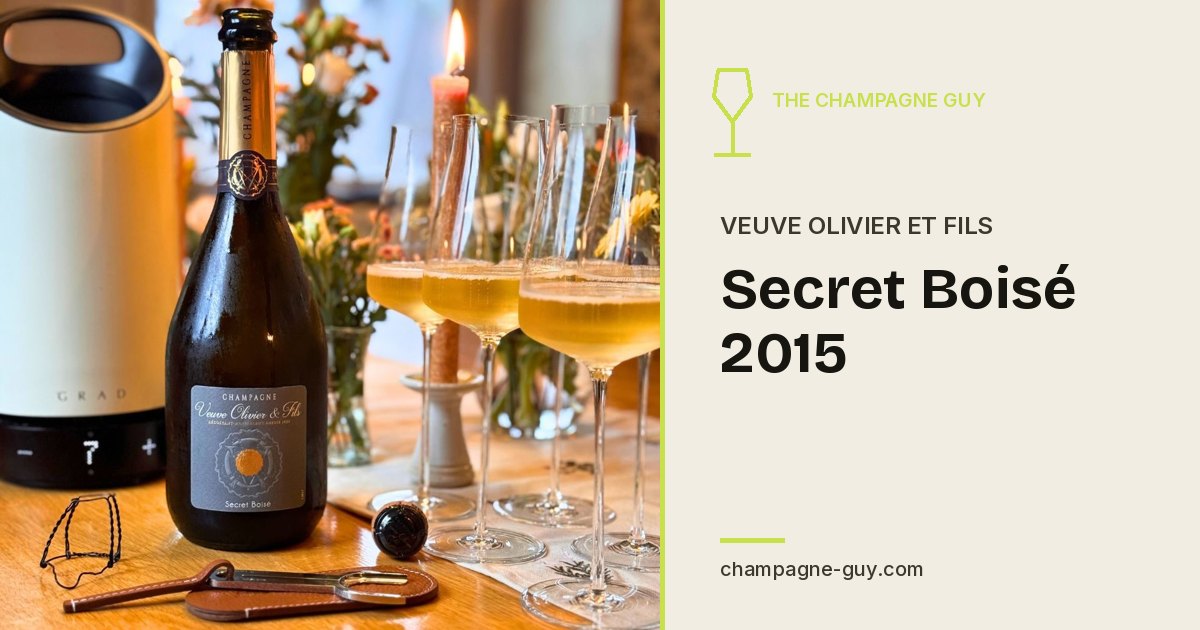 Veuve Olivier et Fils: Secret Boisé 2015