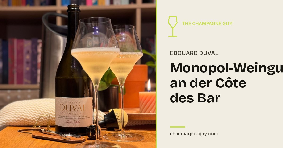 Edouard Duval: Monopol-Weingut an der Côte des Bar
