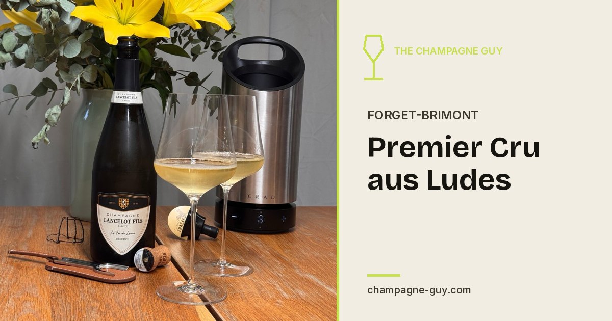 Champagne Forget-Brimont: Premier Cru aus Ludes