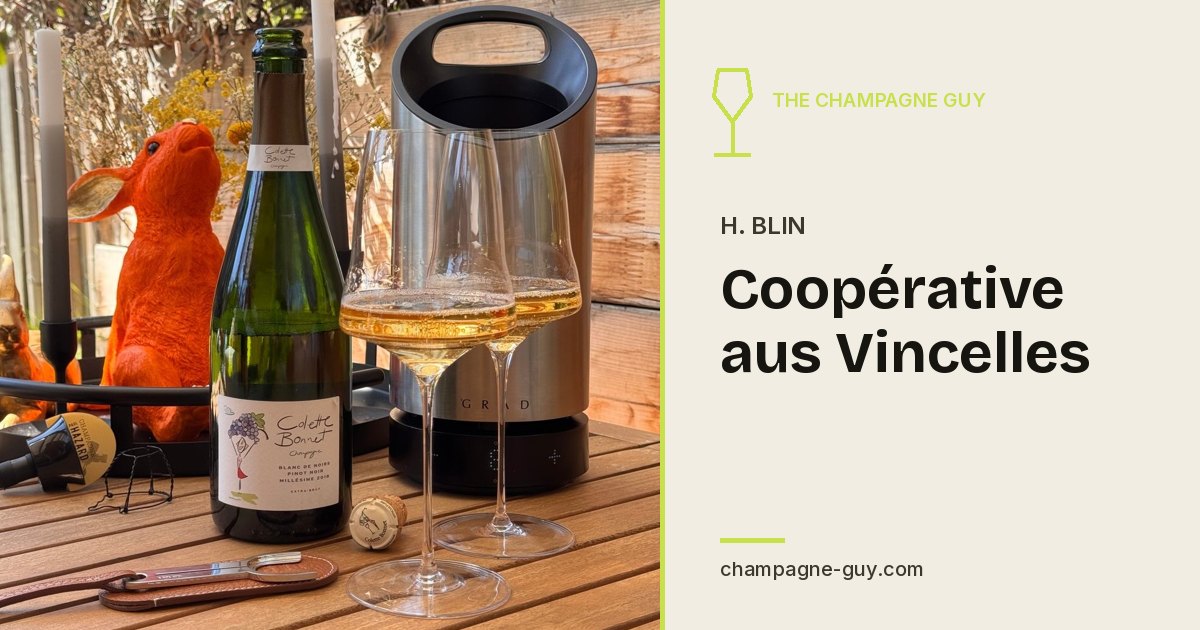 Champagne H. Blin: Coopérative aus Vincelles