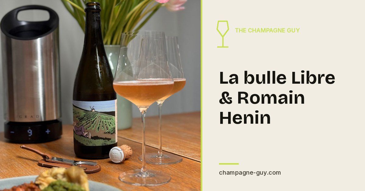 Champagne La bulle Libre & Romain Henin