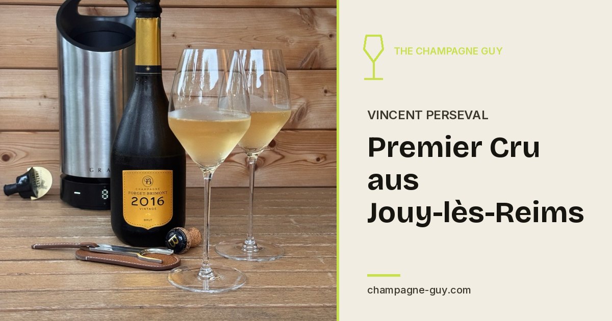 Champagne Vincent Perseval: Premier Cru aus Jouy-lès-Reims