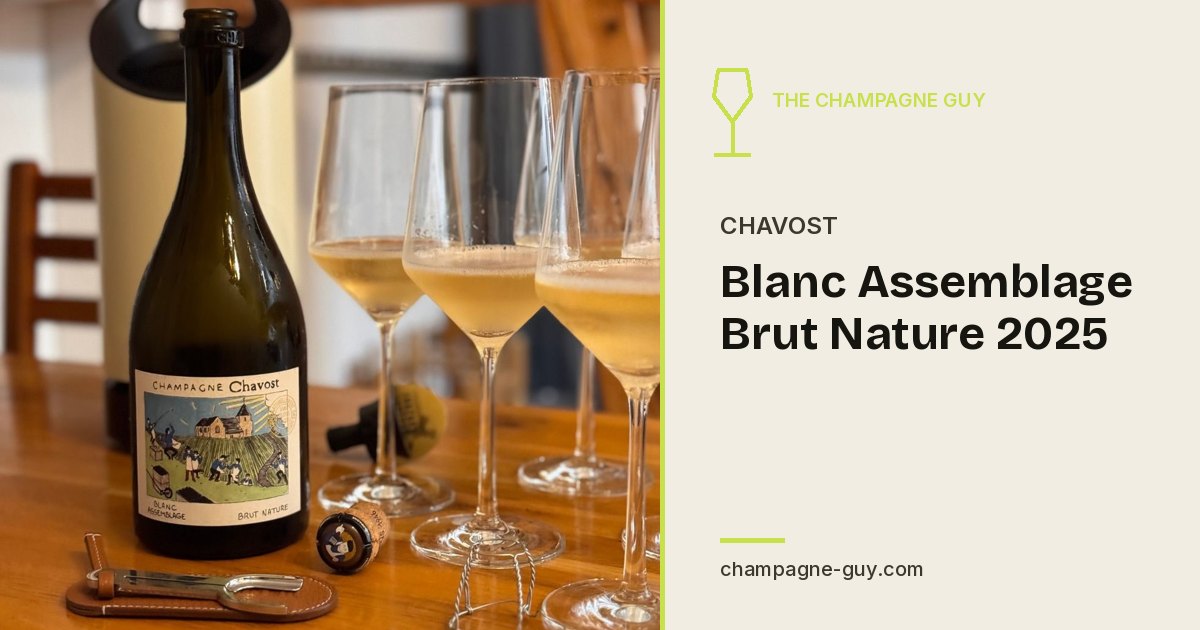 Champagne Chavost: Blanc Assemblage Brut Nature 2025